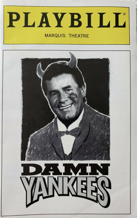 DAMN YANKEES WEST END playbill